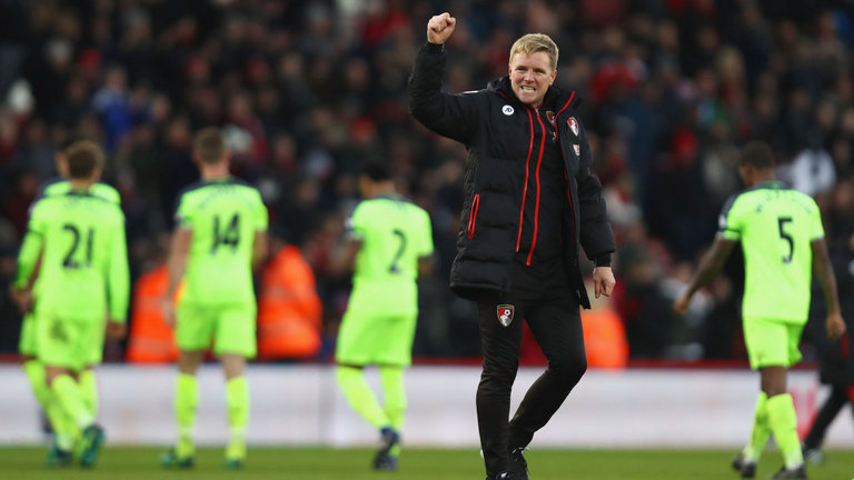Wenger praised Bournemouth manager Eddie Howe for taking the chance given to him