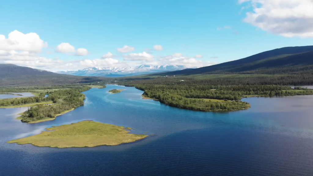 Hiking in Kungsleden, Sweden